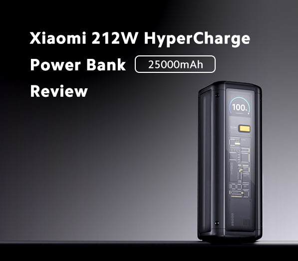 Xiaomi 212W HyperCharge Power Bank 25000mAh Review